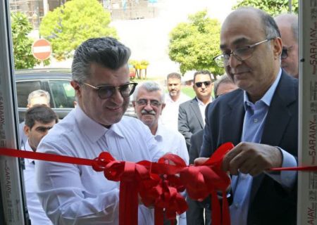 افتتاح رسمی باجه بانک ملت در پتروشیمی پردیس