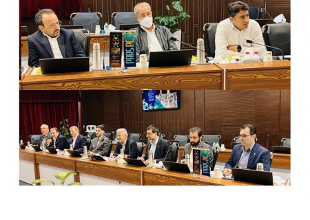 دیداراعضای هیات مدیره و مدیران ارشد بانک ملی ایران با مدیرعامل شرکت پتروشیمی پارس