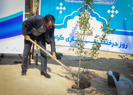 درختکاری ۱۰ هکتاری توسط پتروشیمی بوشهر